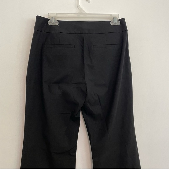 ANN TAYLOR Factory Signature Trouser Pants Black Pleat Pleated Work Dress Pants - Picture 11 of 14